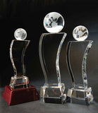 Crystal Award, Corporate Crystal Award, Custom globe award , crystal globe award