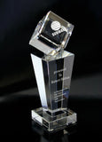 Crystal Award , Hexagon Crystal Award, Corporate Crystal Award