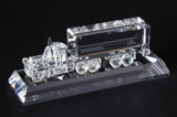 Crystal Semi Truck Award , Great award for those in the logistic industry , transportation award, crystal truck award