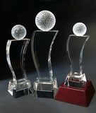 Best selling golf award, Custom crystal glf award 