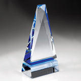 Crystal Tower Award. Custom award. Obelisk award