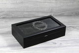 custom watch box , custom engraved watch box , custom engraved led watch box 